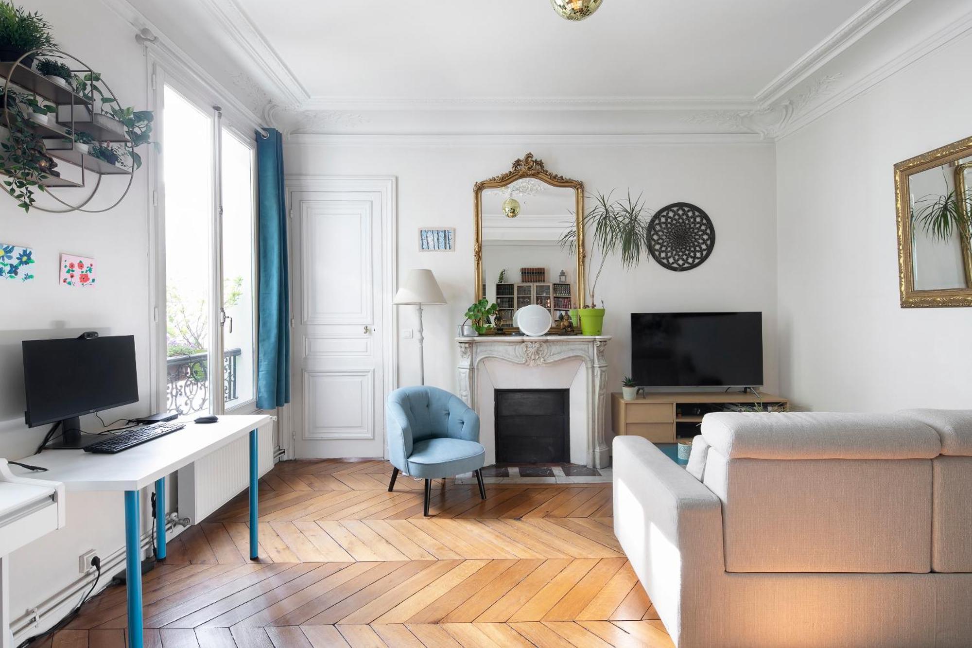 Cardinal Mercier - Ci - Calm And Charming For 4 People 9 * Parigi